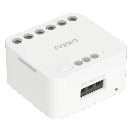 Aqara Dual Relay Module T2 Smart Relæ - Hvid