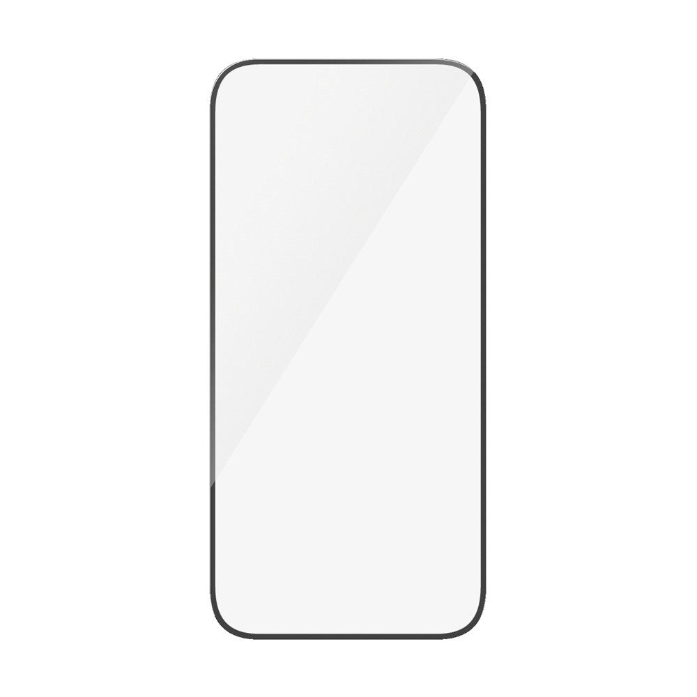 PanzerGlass iPhone 16 Pro Max 4-i-1 Bundle m. EasyAligner - Skærmbeskyttelse (UWF) / Bagsidecover / Kamerabeskyttelse / Fingerring - Gennemsigtig / Sort