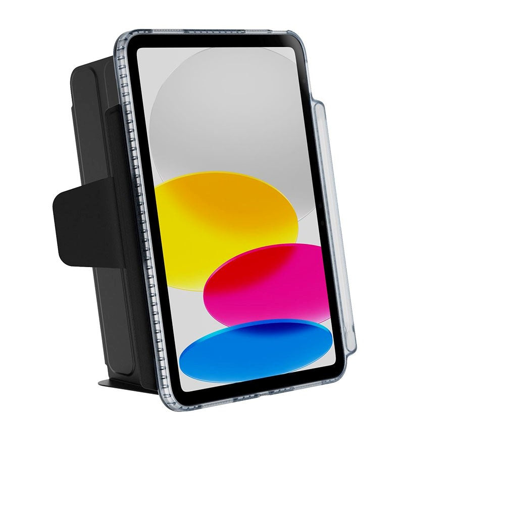 Tech21 iPad 11" (2025) / iPad 10.9" (2024/2022) Evo Folio Flip Cover m. Apple Pencil Holder - Sort