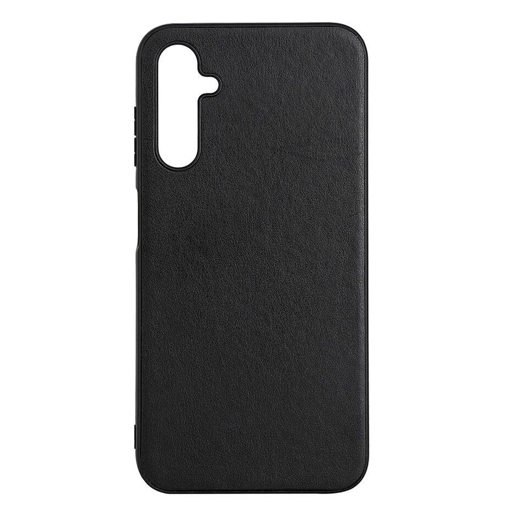 Samsung Galaxy A15 (5G) / A15 Buffalo Vegansk Læder Mobil Cover - Sort