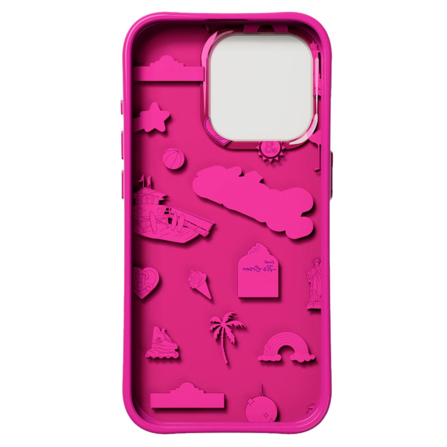 Nudient Form Case iPhone 15 Pro Mobil Cover - Barbie Board