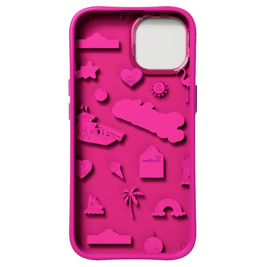 Nudient Form Case iPhone 15 Mobil Cover - Barbie Board