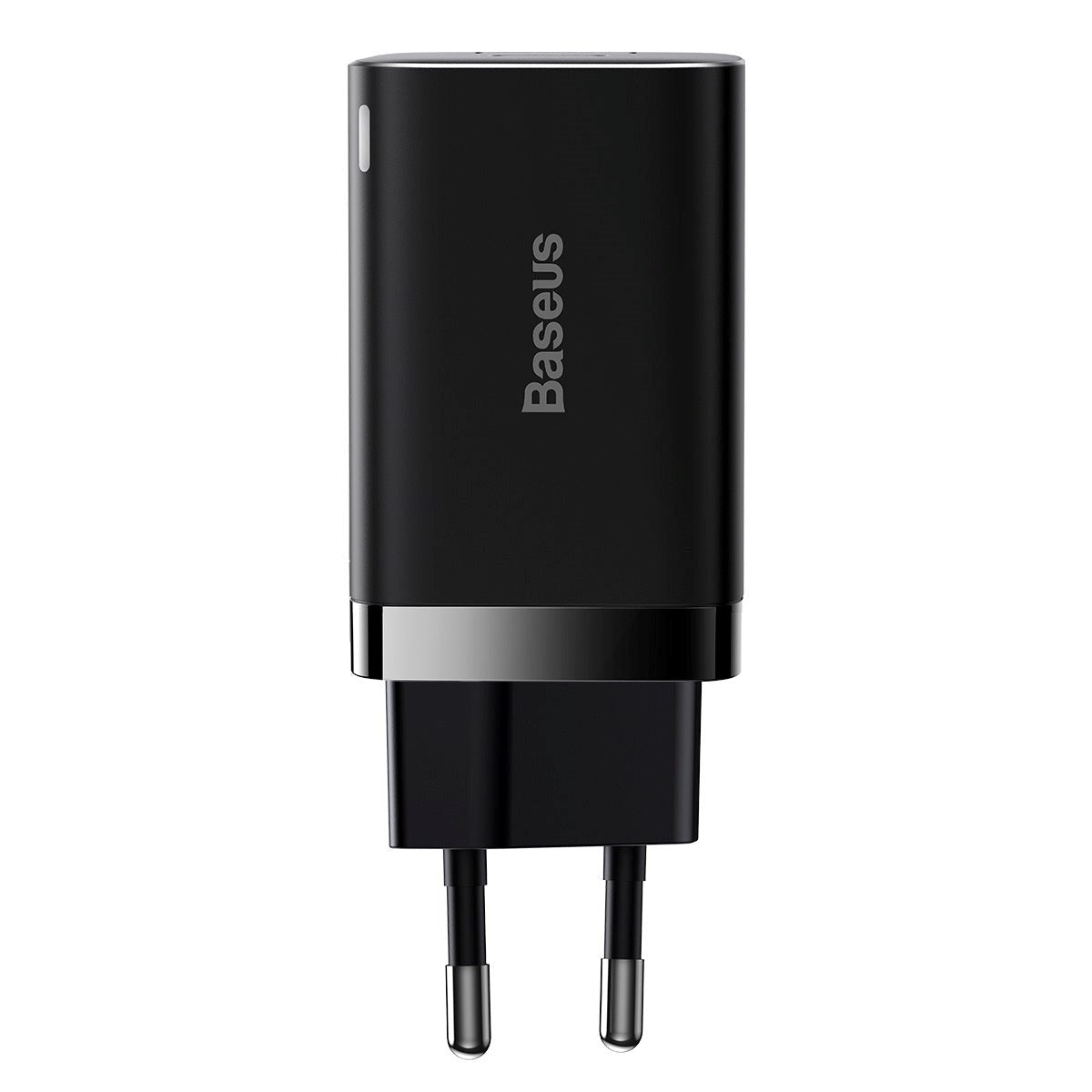 Baseus 30W Super Si Pro PD Vægoplader USB-C & USB-A - Sort