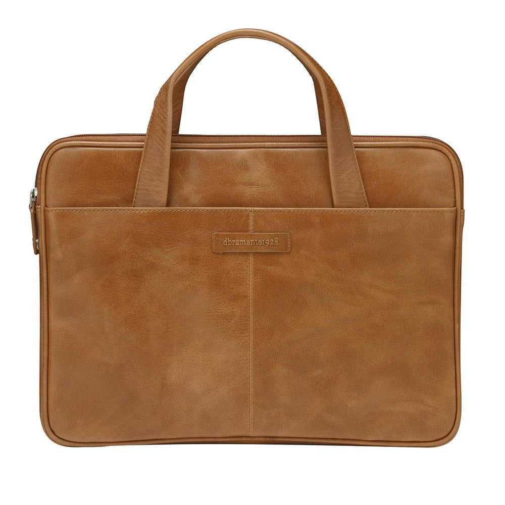 dbramante1928 Silkeborg Ægte Læder Laptop / MacBook Taske (25,5 x 37cm) 2. Gen - Tan