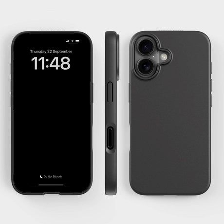 agood company iPhone 16 PLNTPRTCT Mobil Cover - Obsidian Black