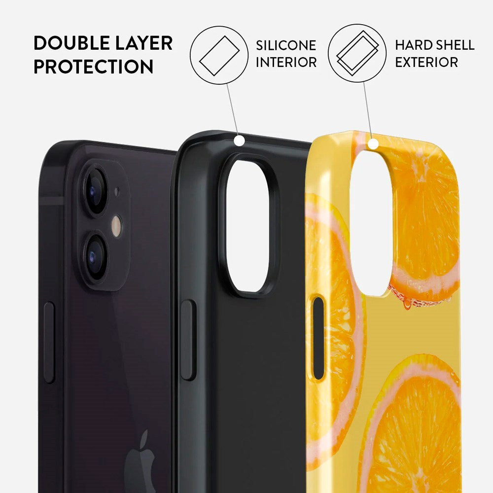iPhone 12 / 12 Pro Burga Tough Fashion Cover - Bitter