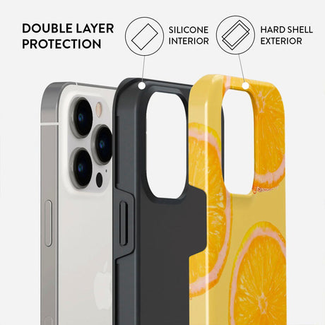 iPhone 13 Pro Burga Tough Fashion Cover - Bitter