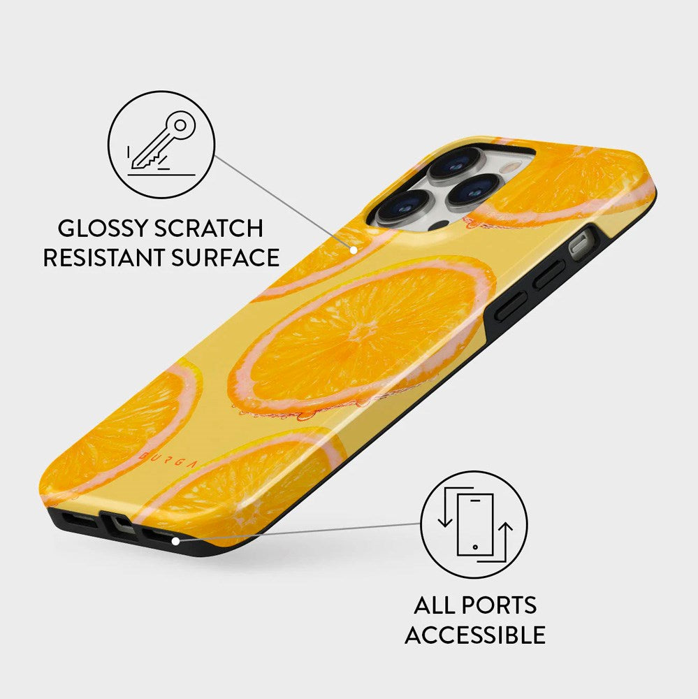 iPhone 13 Pro Burga Tough Fashion Cover - Bitter