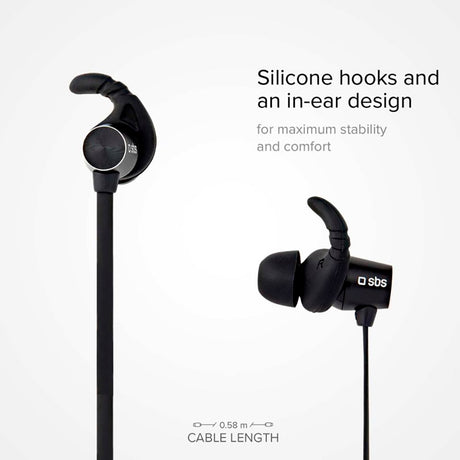 SBS BT501 Bluetooth In-Ear Høretelefoner - Sort