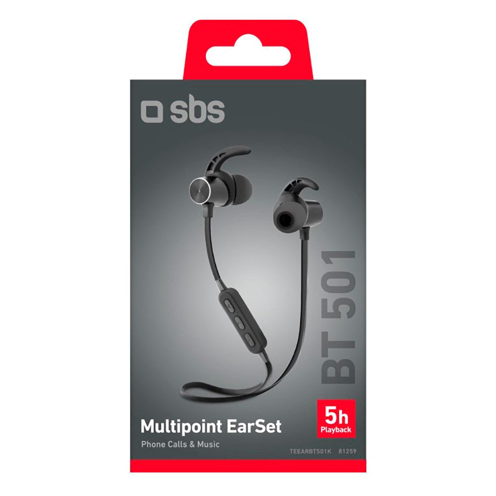 SBS BT501 Bluetooth In-Ear Høretelefoner - Sort