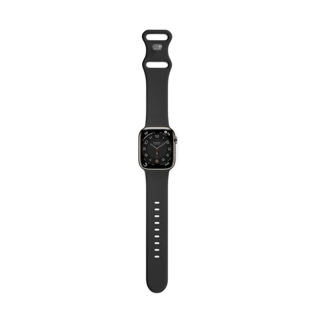 Epico Apple Watch (38/40/SE/41/42mm) Silikone Urrem - Sort