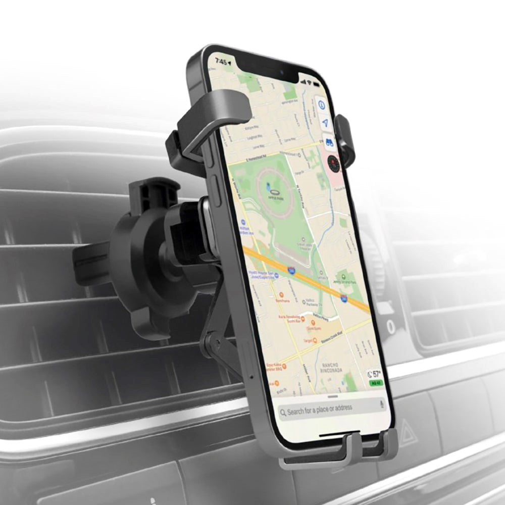 SBS Gravity Pro Mobilholder til Bilens Ventilation - Max Mobil: 80mm - Grå