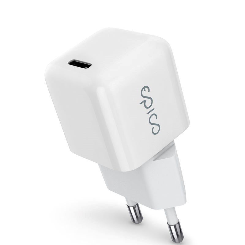 Epico Mini Vægoplader GaN 30W PD med USB-C - Hvid