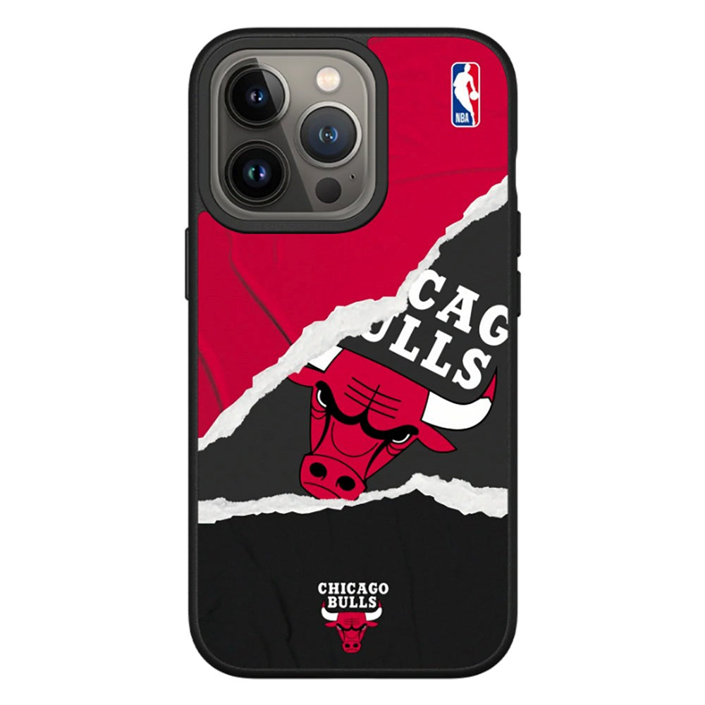 RhinoShield iPhone 13 Pro SolidSuit Håndværker NBA Cover m. Chicago Bulls - Sweat and Tears