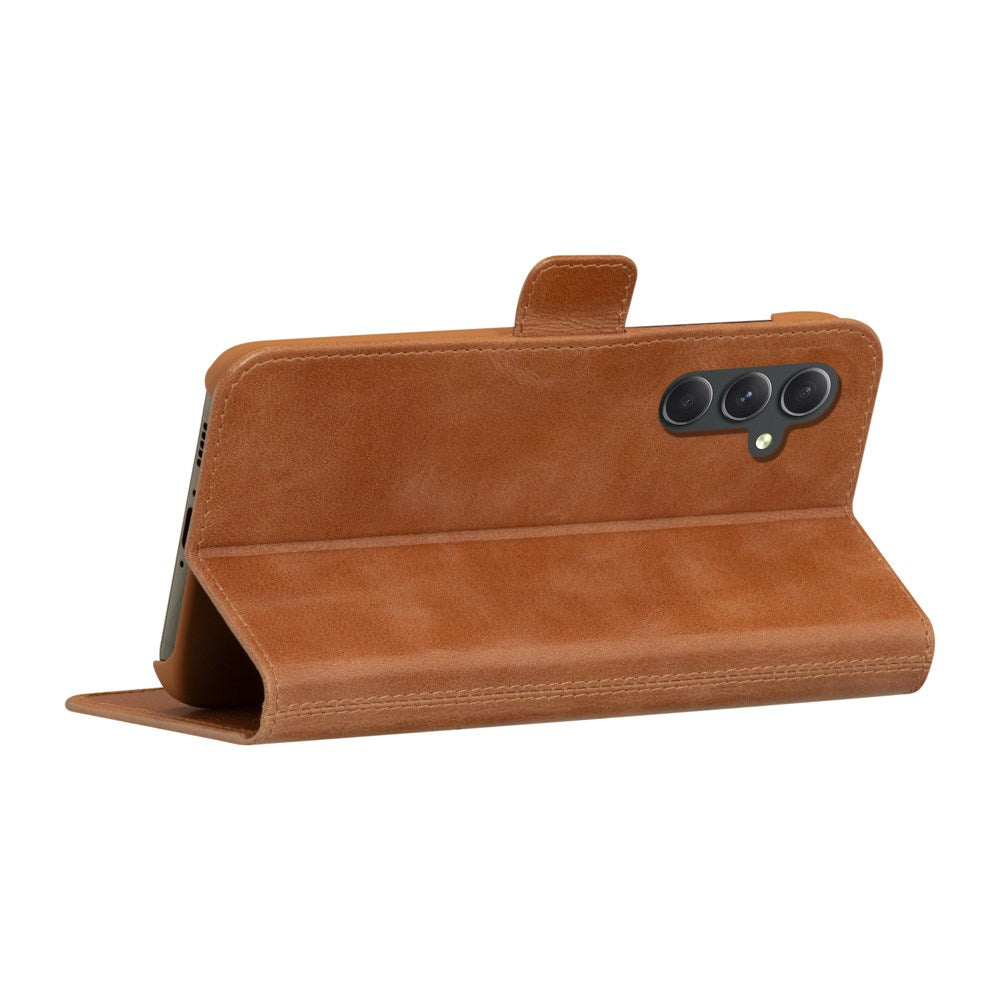 Samsung Galaxy A54 (5G) - dbramante1928 Copenhagen Ægte Læder Flip Cover m. Pung - Tan