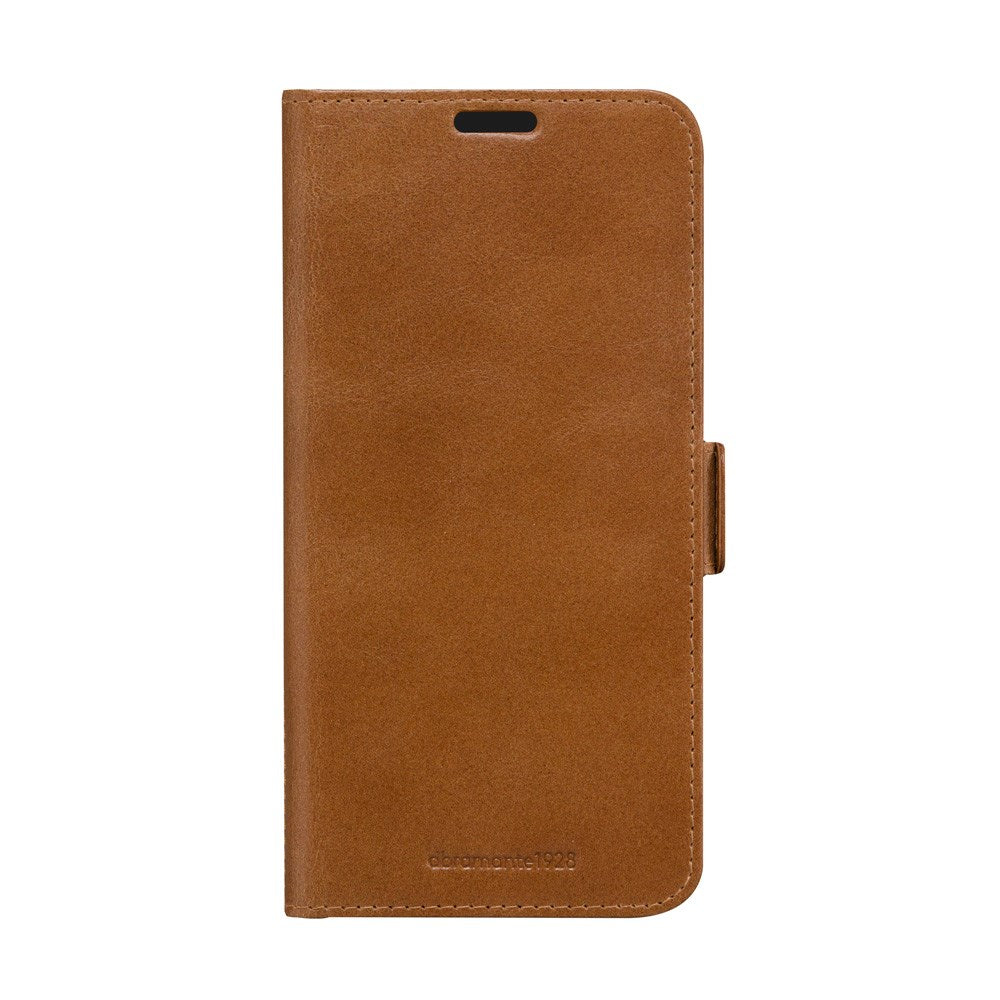 Samsung Galaxy A55 (5G) - dbramante1928 Copenhagen Ægte Læder Flip Cover m. Pung - Tan