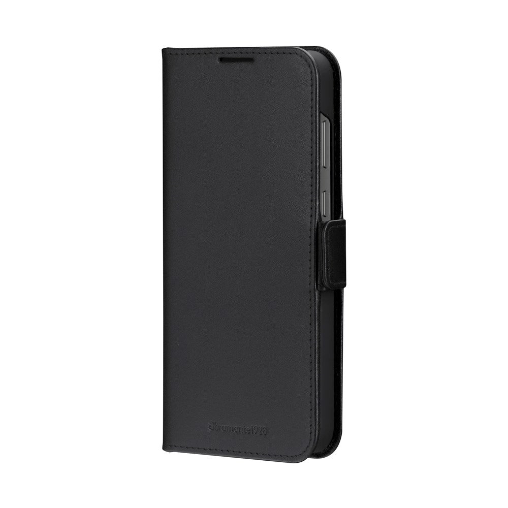 Samsung Galaxy A56 (5G) - dbramante1928 Copenhagen - Slim Ægte Læder Cover m. Pung - Black