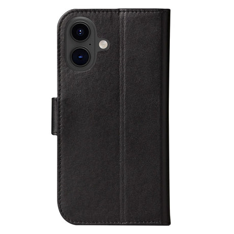 dbramante1928 iPhone 16 Copenhagen Slim Ægte Læder Flip Cover m. Pung - Black