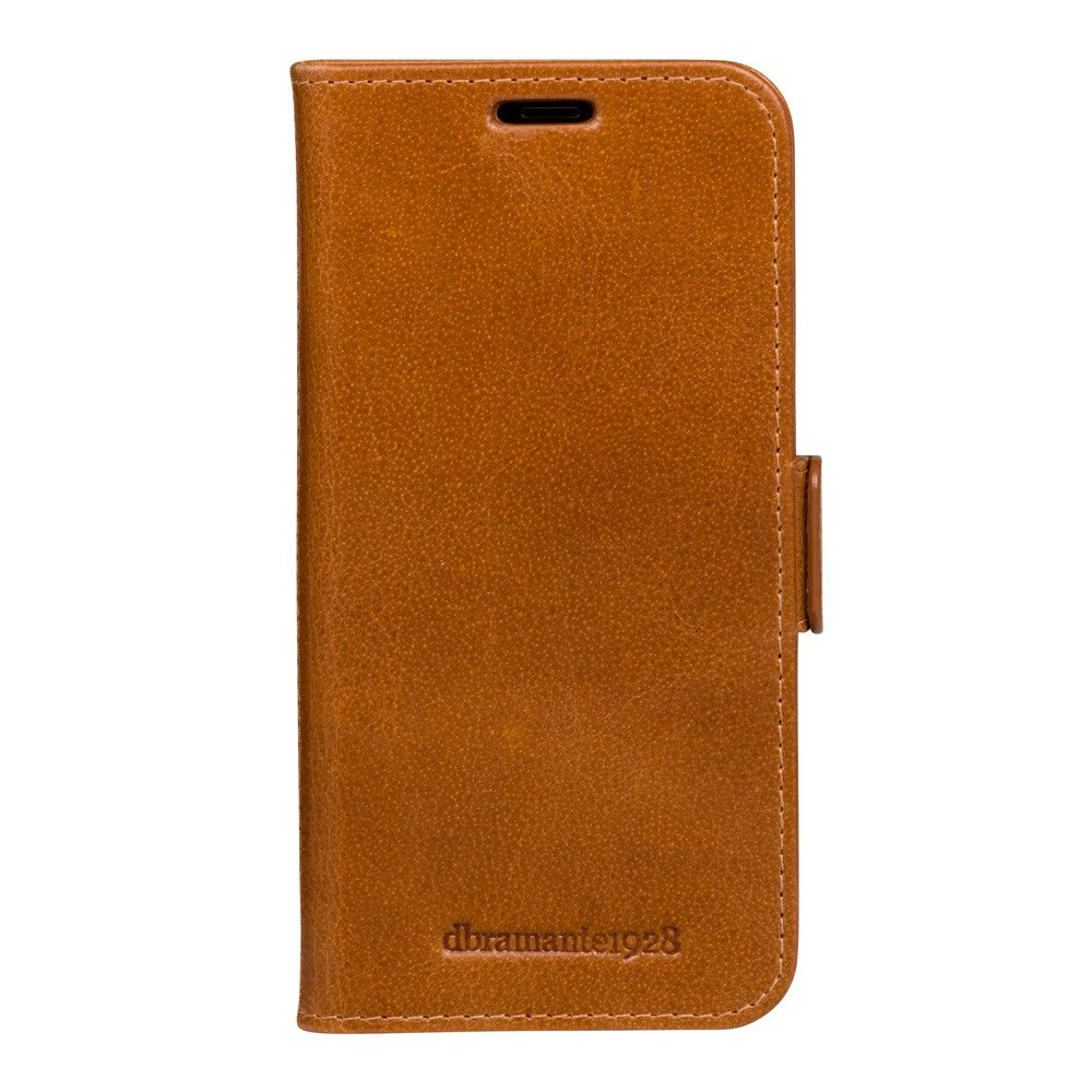 iPhone 11 Pro - dbramante1928 Copenhagen Slim Ægte Læder Flip Cover m. Pung - Tan