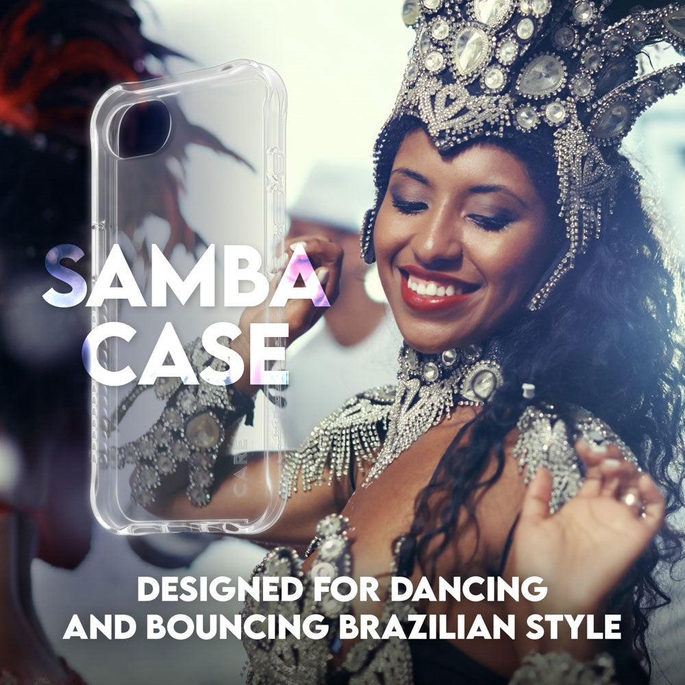 iPhone 16e CARE by PanzerGlass Fashionable Samba Mobil Cover - Gennemsigtig