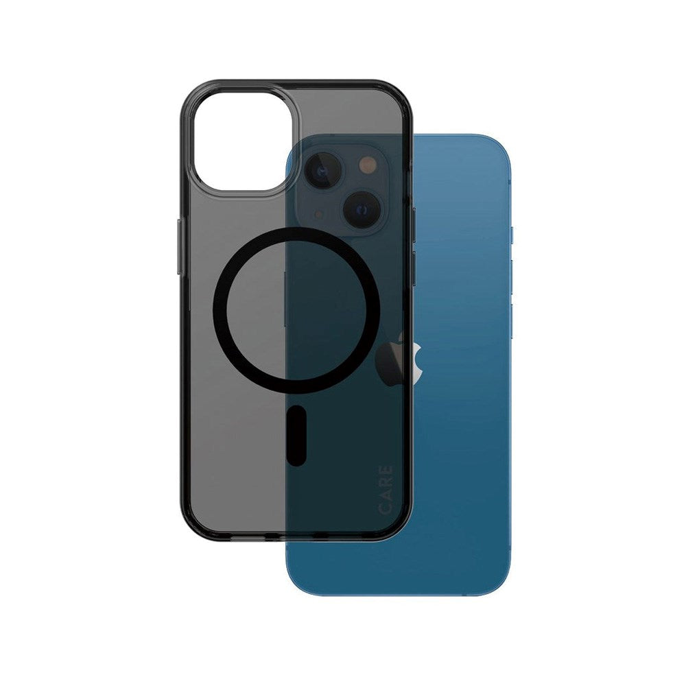 iPhone 13 / 14 CARE by PanzerGlass FLAGSHIP Urban Combat Case - MagSafe Kompatibel - Smokey / Black