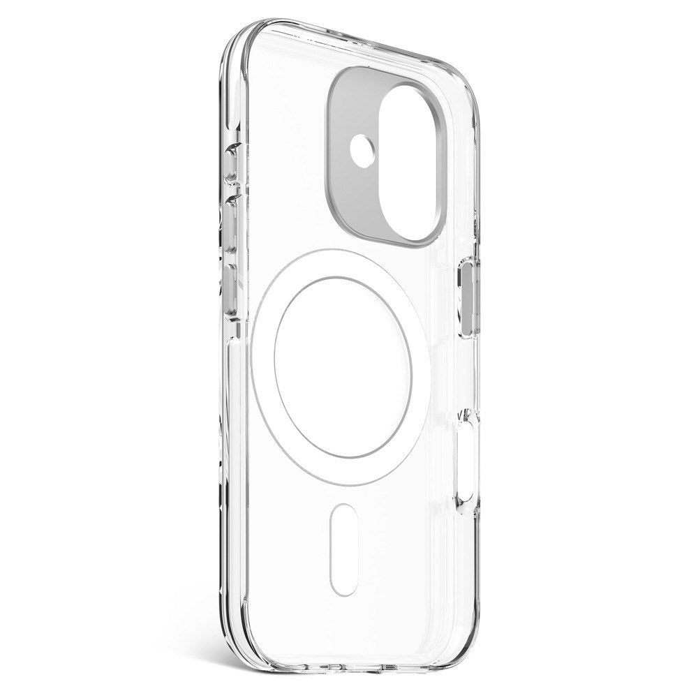 Decoded iPhone 16 Clear Cover - 100% Genbrugsplast - MagSafe Kompatibel - Gennemsigtig