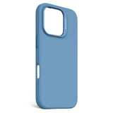 Decoded iPhone 16 Pro AntiMicrobial Silikone Mobil Cover - MagSafe Kompatibel - Air Blue