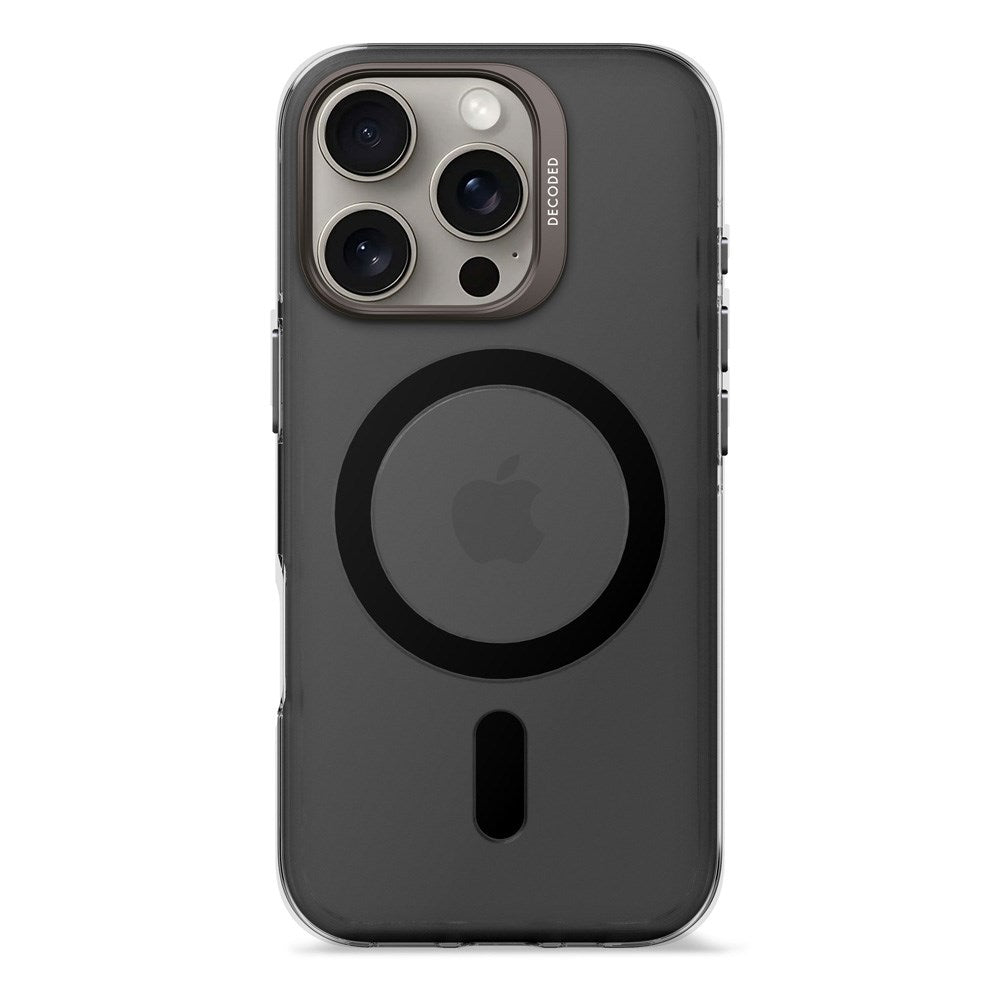 Decoded iPhone 16 Pro Clear Cover - 100% Genbrugsplast - MagSafe Kompatibel - Gennemsigtig