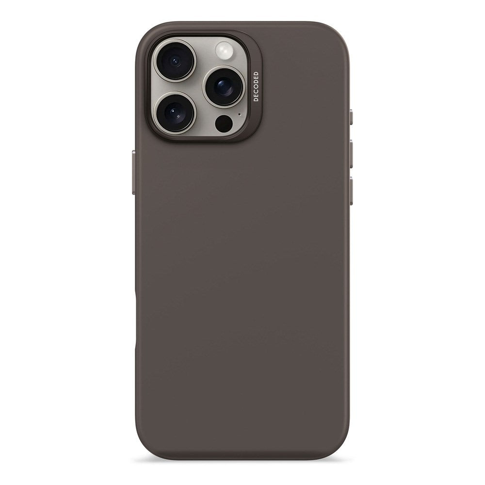 Decoded iPhone 16 Pro Max AntiMicrobial Silikone Mobil Cover - MagSafe Kompatibel - Phantom