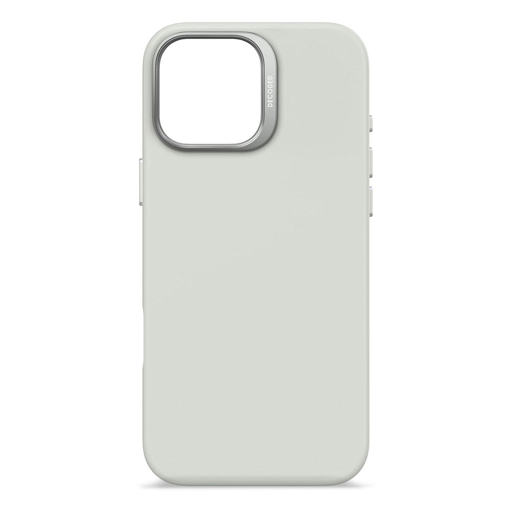 Decoded iPhone 16 Pro Max AntiMicrobial Silikone Mobil Cover - MagSafe Kompatibel - Stone Grey