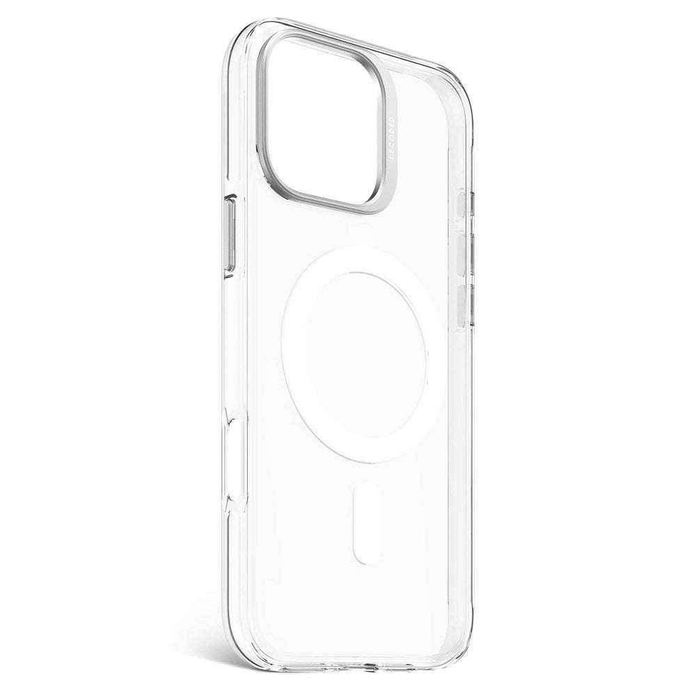 Decoded iPhone 16 Pro Max Clear Cover - 100% Genbrugsplast - MagSafe Kompatibel - Gennemsigtig