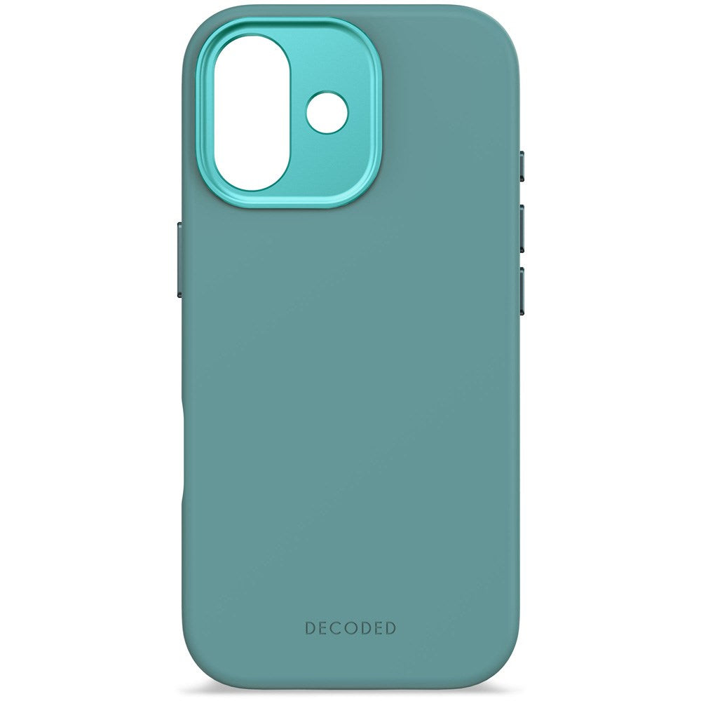 iPhone 17 - Decoded Silikone Cover - MagSafe Kompatibel - Retro Blue