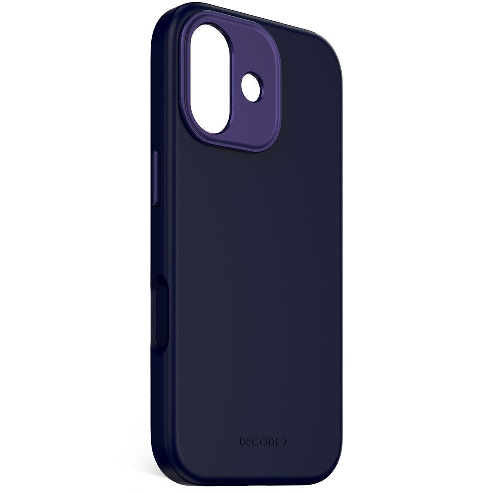 iPhone 17 - Decoded Silikone Cover - MagSafe Kompatibel - True Navy