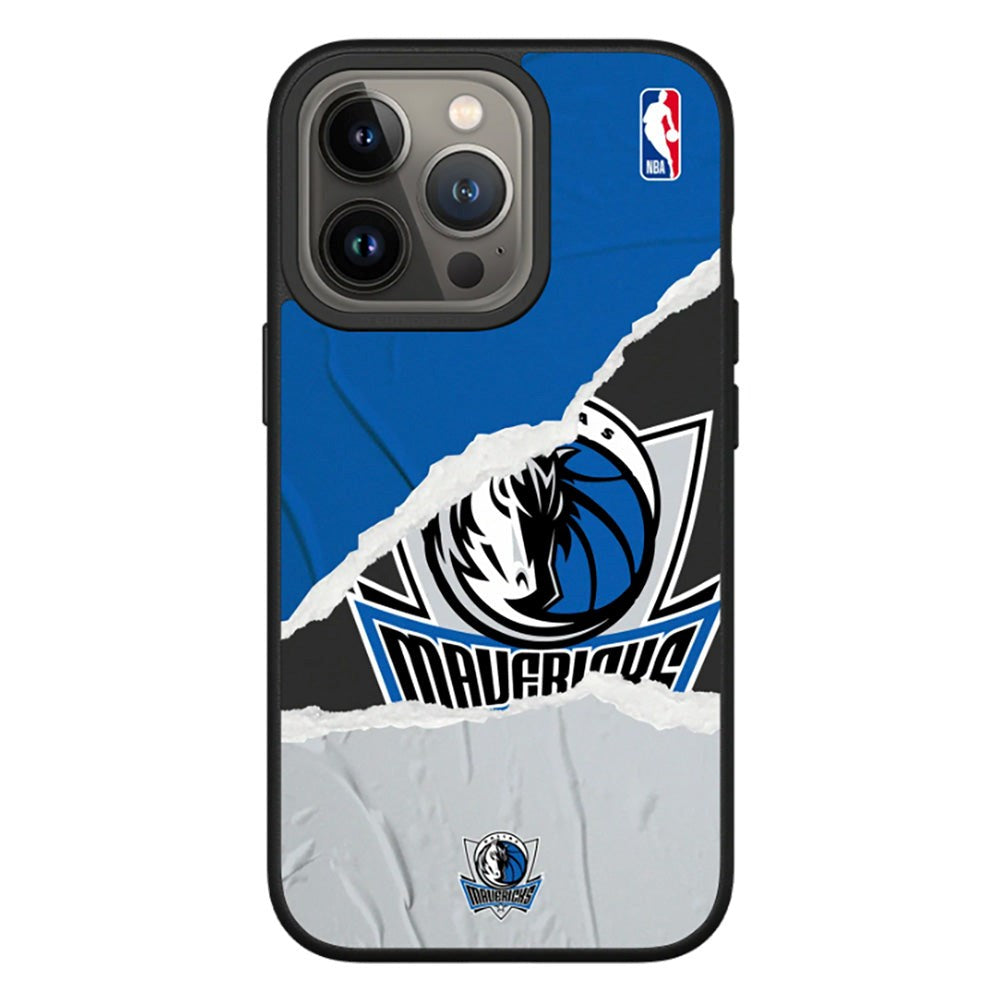 RhinoShield iPhone 13 Pro SolidSuit Håndværker NBA Cover m. Dallas Mavericks - Sweat and Tears