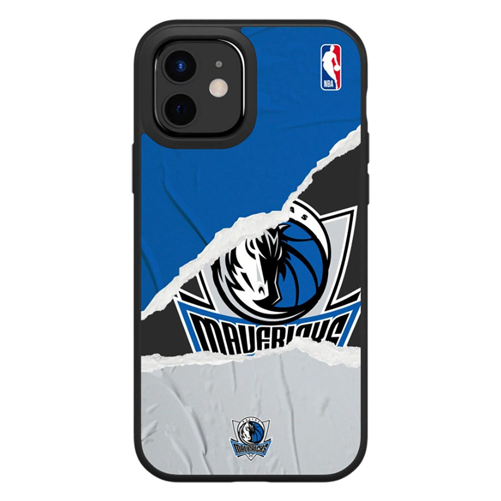 RhinoShield iPhone 12 / 12 Pro SolidSuit Håndværker NBA Cover m. Dallas Mavericks - Sweat and Tears