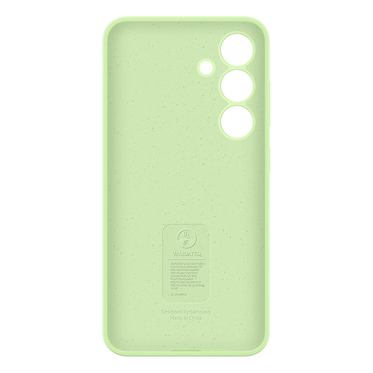 Original Samsung Galaxy S24 Silikone Mobil Cover - Grøn (EF-PS921TGEGWW)