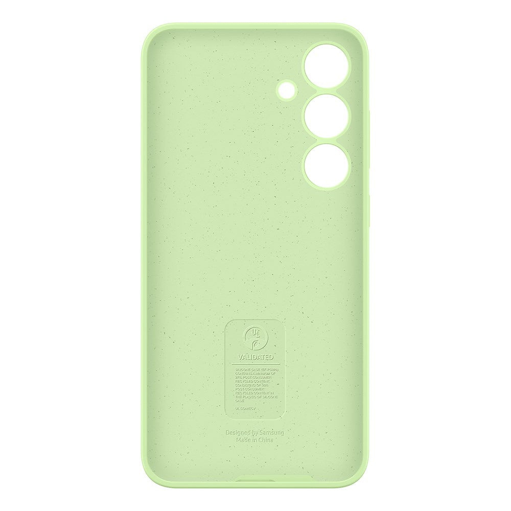 Original Samsung Galaxy S24+ (Plus) Silikone Mobil Cover - Grøn (EF-PS926TGEGWW)