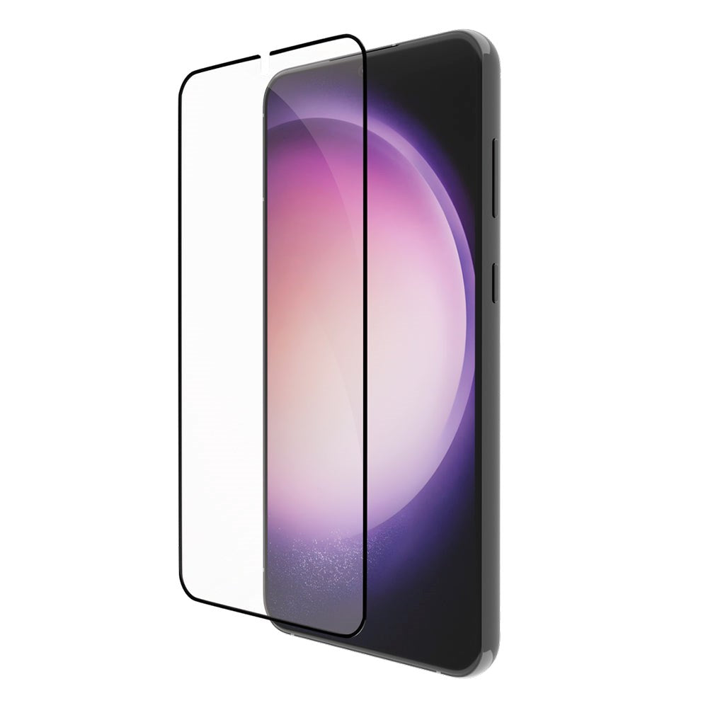 dbramante1928 Samsung Galaxy S23 Eco-Shield Skærmbeskyttelse m. Installationsramme - Sort Kant