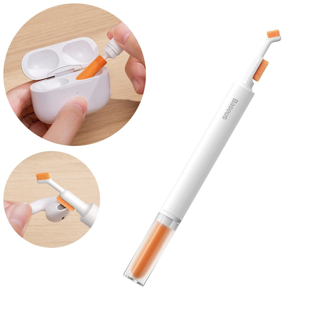 Baseus Høretelefoner Rengøringsbørste - Hvid