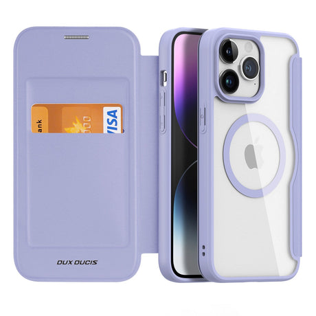 iPhone 15 Pro Max DUX DUCIS Skin X Pro Series Mobil Cover - MagSafe Kompatibel - Lilla