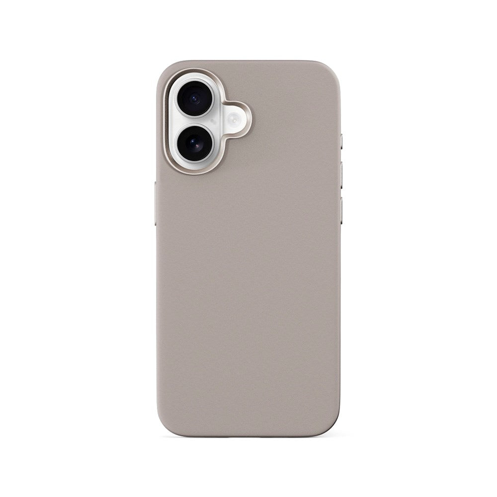 iPhone 16 Epico Mag+ Silikone Case - MagSafe Kompatibel - Titanium Beige