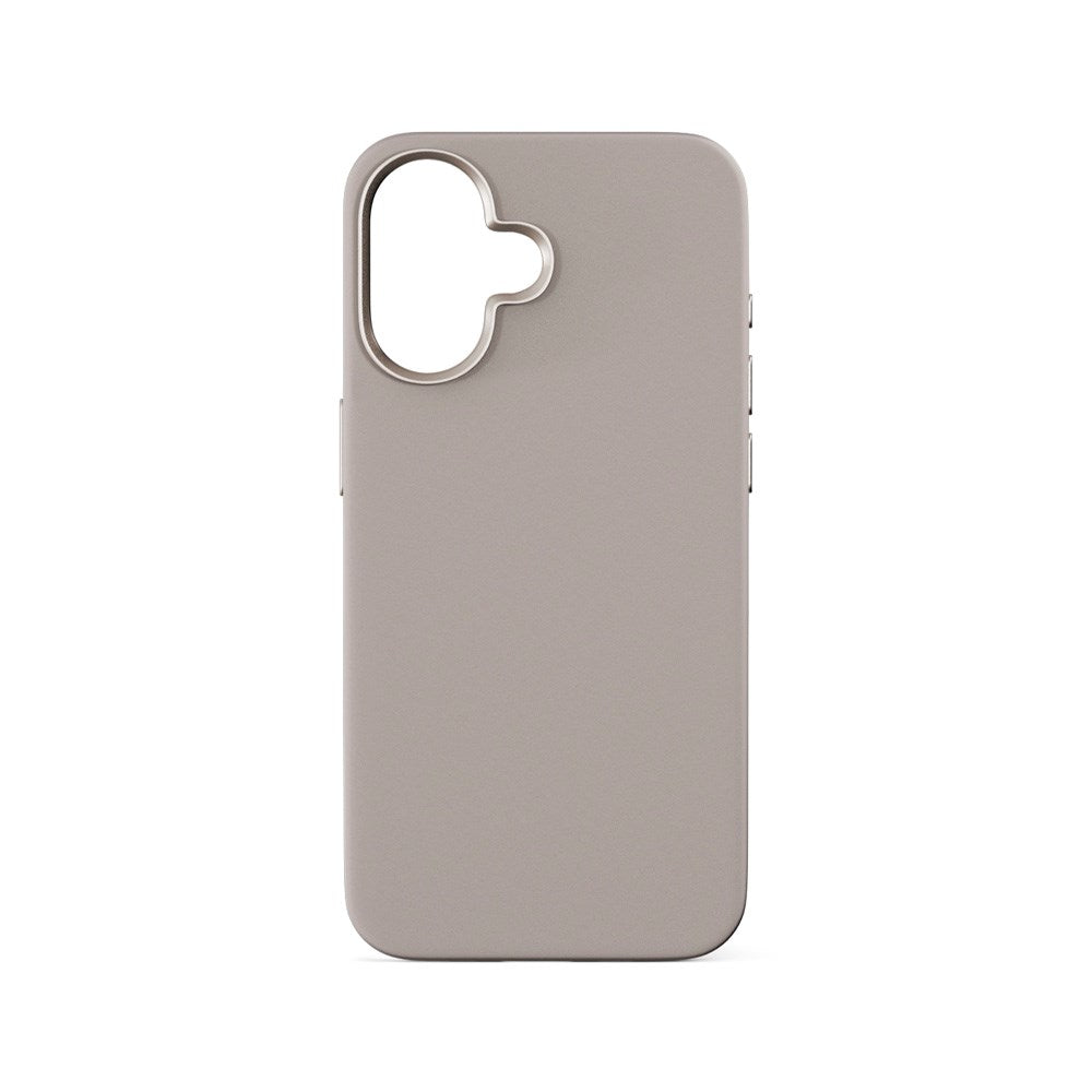 iPhone 16 Epico Mag+ Silikone Case - MagSafe Kompatibel - Titanium Beige