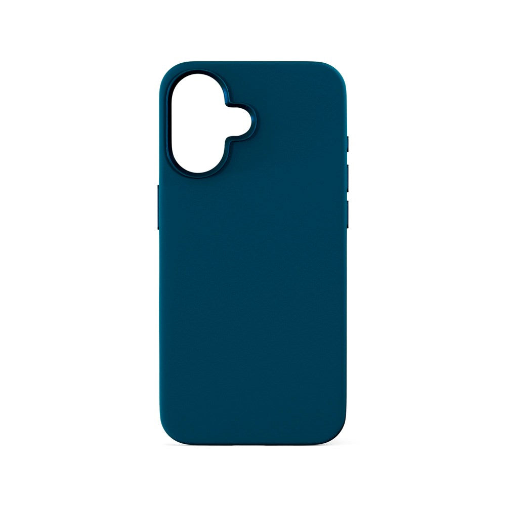 iPhone 16 Epico Mag+ Silikone Case - MagSafe Kompatibel - Petrol Blue