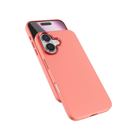 iPhone 16 Plus Epico Mag+ Silikone Case - MagSafe Kompatibel - Peach Pink