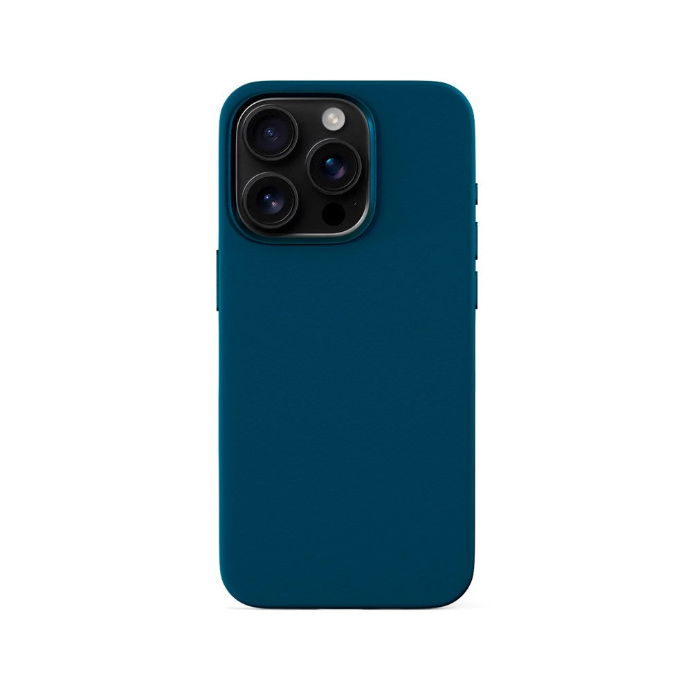 iPhone 16 Pro Epico Mag+ Silikone Case - MagSafe Kompatibel - Petrol Blue