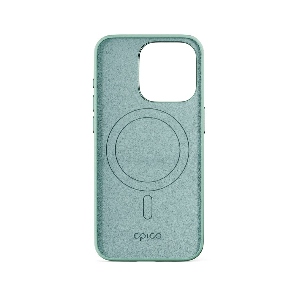 iPhone 16 Pro Epico Mag+ Silikone Case - MagSafe Kompatibel - Pastel Turquoise