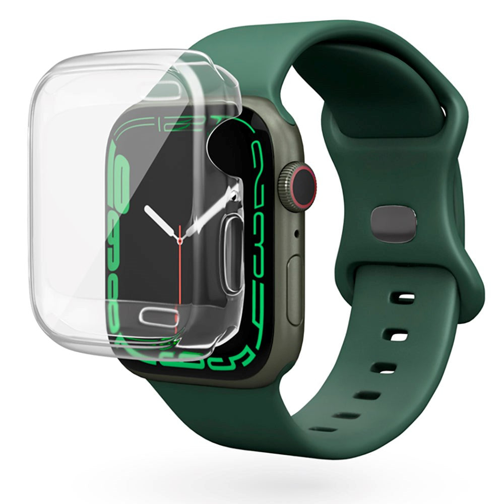 Epico Apple Watch 8/7 (41mm) Hero Case TPU Plastik Cover - Gennemsigtig