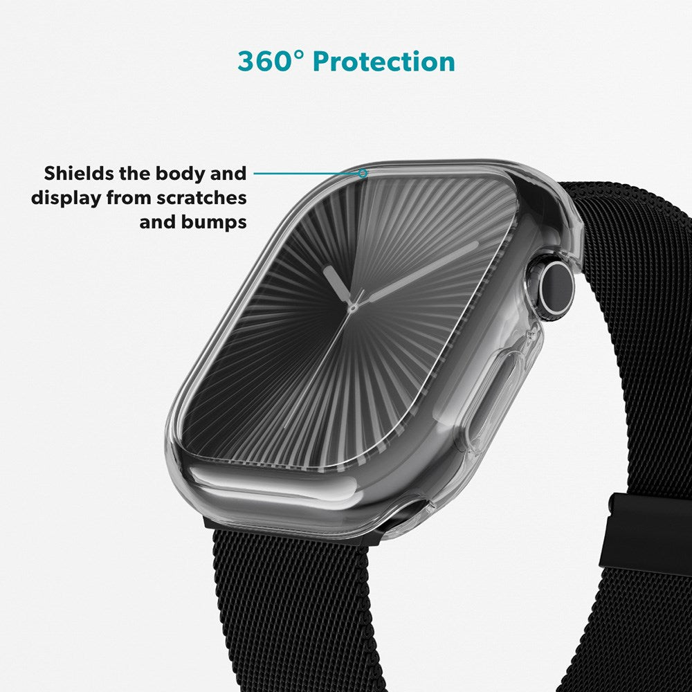 Epico Apple Watch 8/7 (41mm) Hero Case TPU Plastik Cover - Gennemsigtig