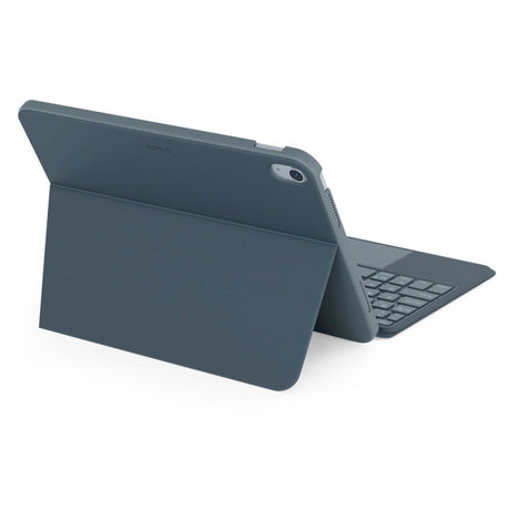 iPad 10.2" (2021 / 2020 / 2019) Epico Keyboard iPad Cover - Engelsk Layout - Grå