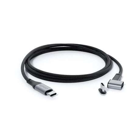 Epico Vinklet USB-C til USB-C Kabel 100W - 2m - Sort